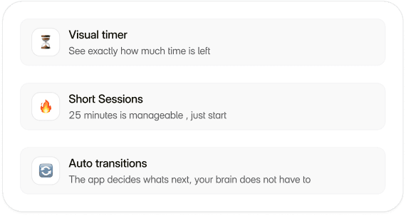 BlazeTimer app interface